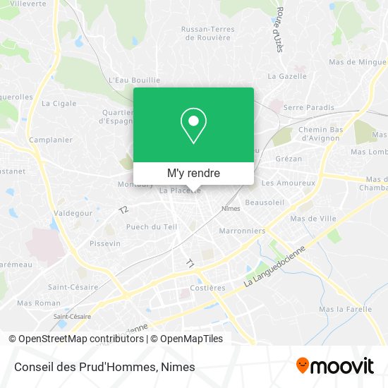 Conseil des Prud'Hommes plan