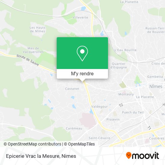 Epicerie Vrac la Mesure plan