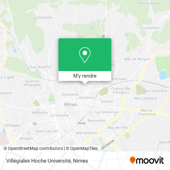 Villégiales Hoche Université plan