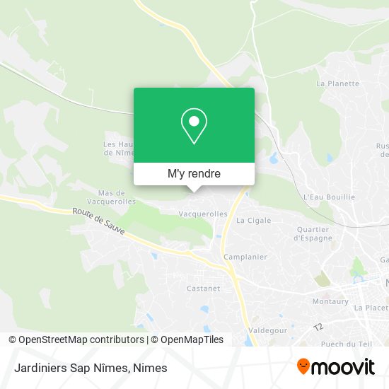 Jardiniers Sap Nîmes plan
