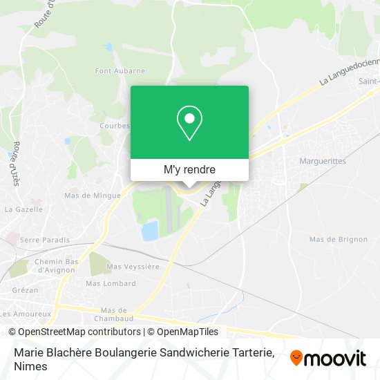 Marie Blachère Boulangerie Sandwicherie Tarterie plan
