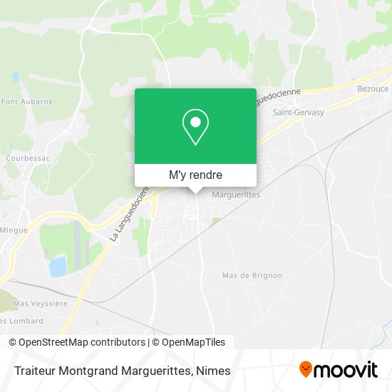 Traiteur Montgrand Marguerittes plan