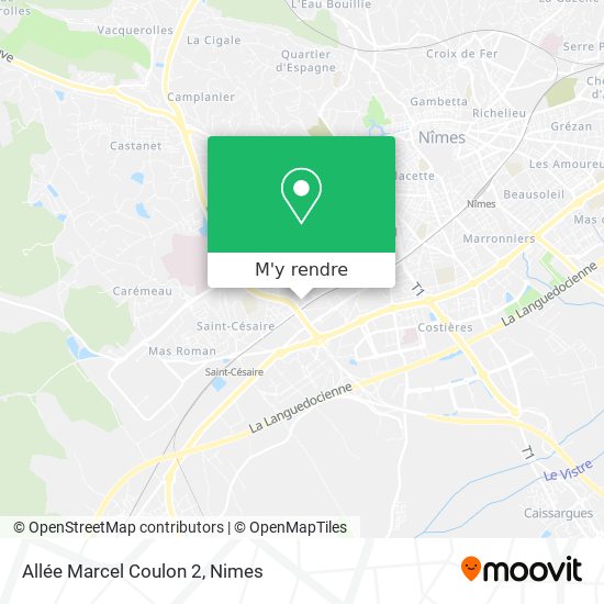 Allée Marcel Coulon 2 plan