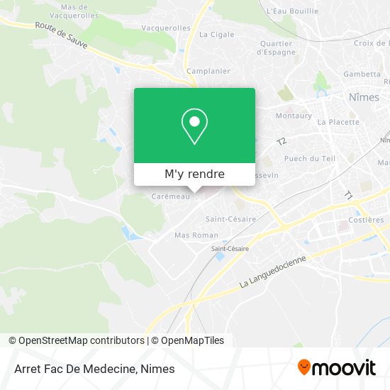 Arret Fac De Medecine plan