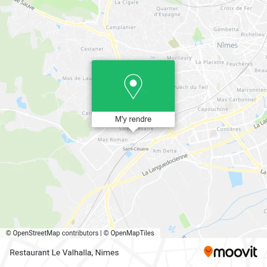 Restaurant Le Valhalla plan