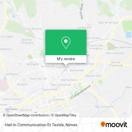 Hall-In Communication Et Textile plan