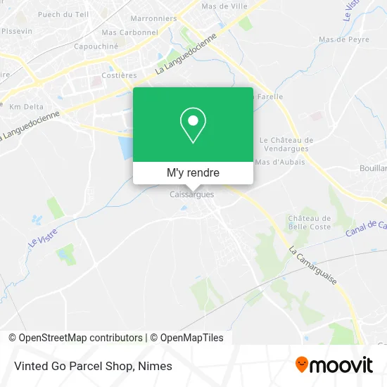 Vinted Go Parcel Shop plan