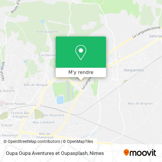 Oupa Oupa Aventures et Oupasplash plan