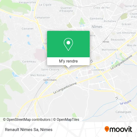 Renault Nimes Sa plan