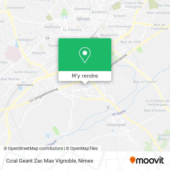 Ccial Geant Zac Mas Vignoble plan