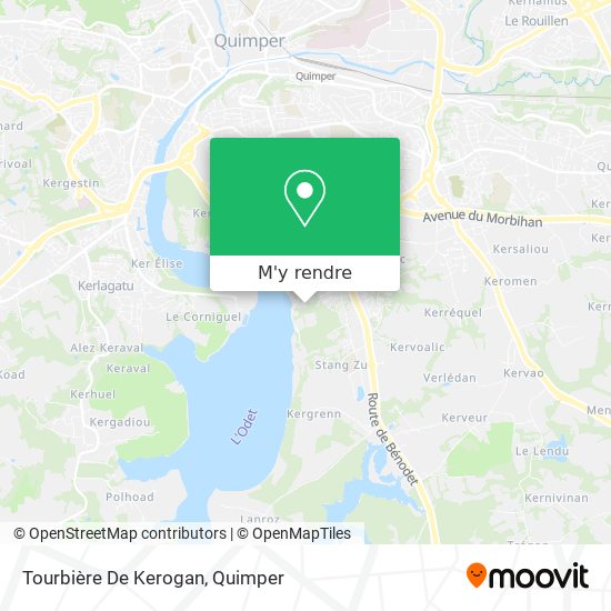 Tourbière De Kerogan plan
