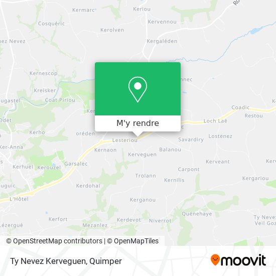 Ty Nevez Kerveguen plan