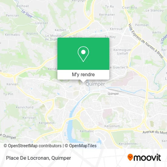 Place De Locronan plan
