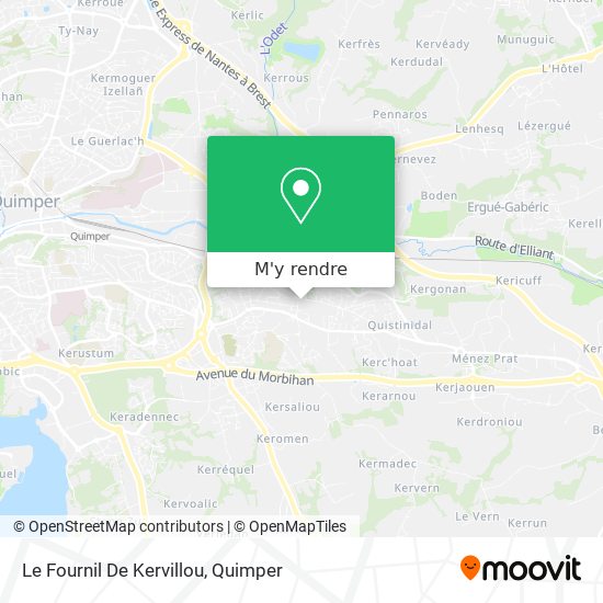 Le Fournil De Kervillou plan