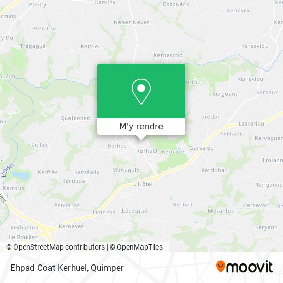 Ehpad Coat Kerhuel plan