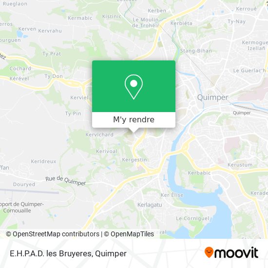 E.H.P.A.D. les Bruyeres plan