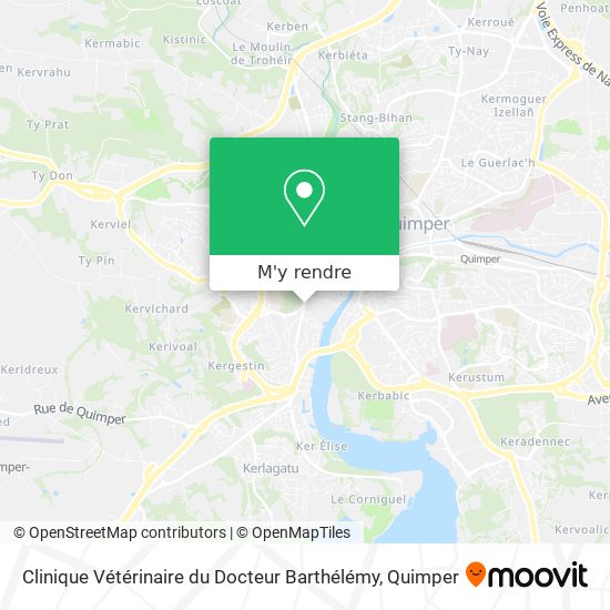 Clinique Vétérinaire du Docteur Barthélémy plan