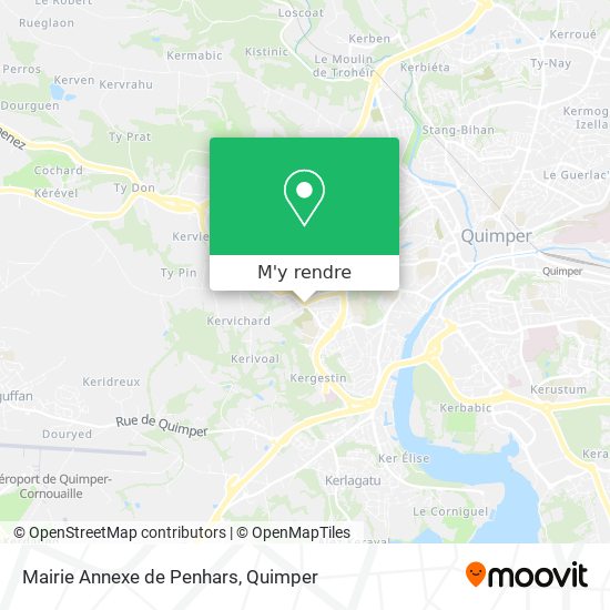 Mairie Annexe de Penhars plan