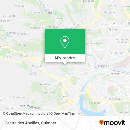 Centre des Abeilles plan