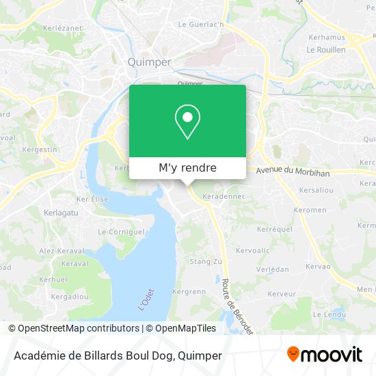 Académie de Billards Boul Dog plan