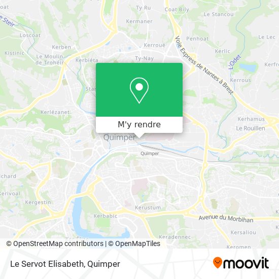 Le Servot Elisabeth plan