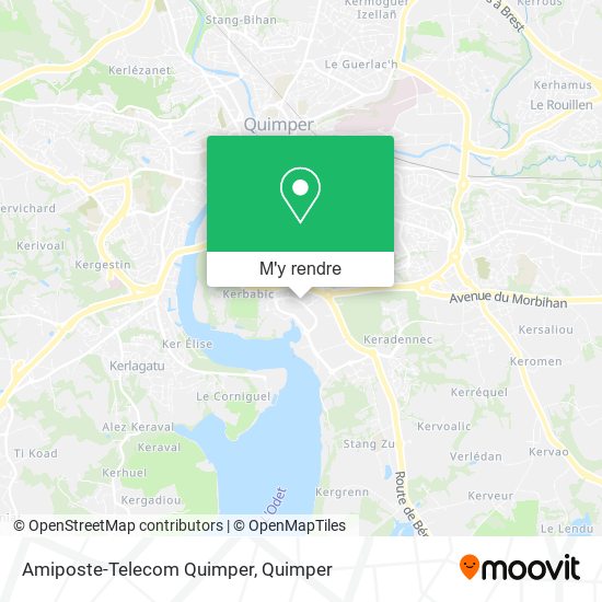 Amiposte-Telecom Quimper plan