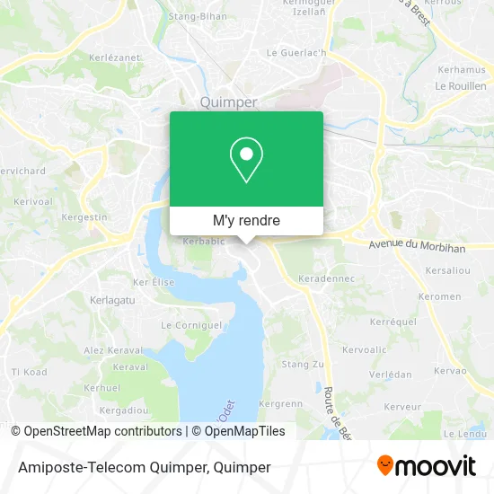Amiposte-Telecom Quimper plan