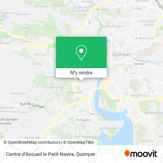 Centre d'Accueil le Petit Navire plan