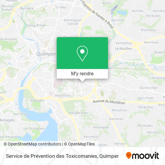 Service de Prévention des Toxicomanies plan
