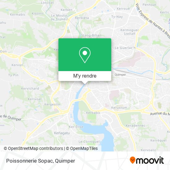 Poissonnerie Sopac plan