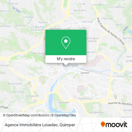 Agence Immobilière Louedec plan