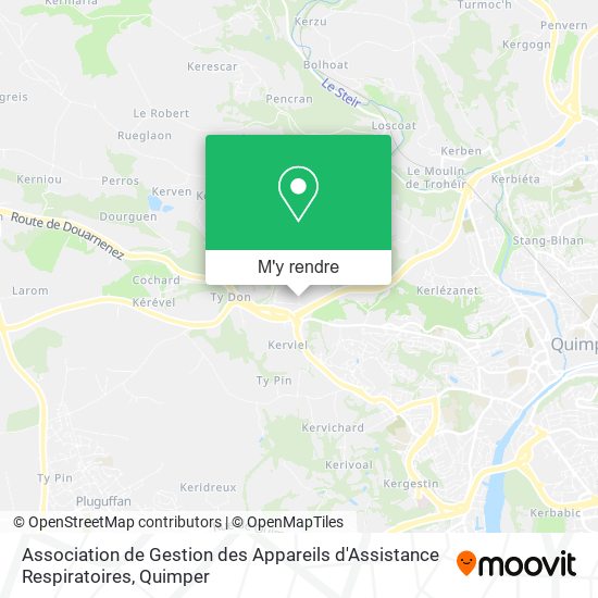 Association de Gestion des Appareils d'Assistance Respiratoires plan