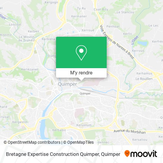Bretagne Expertise Construction Quimper plan