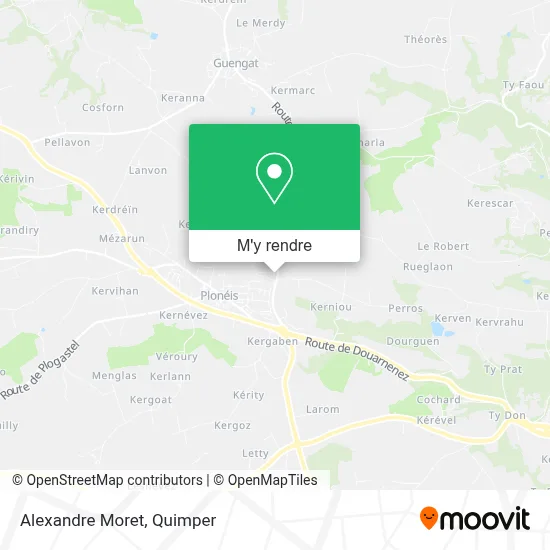 Alexandre Moret plan