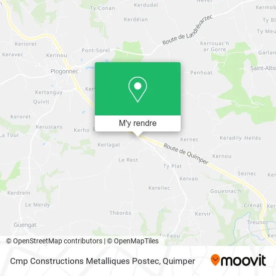 Cmp Constructions Metalliques Postec plan