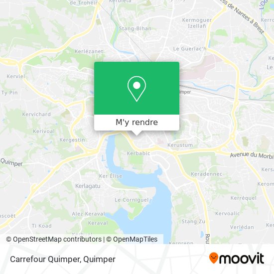 Carrefour Quimper plan