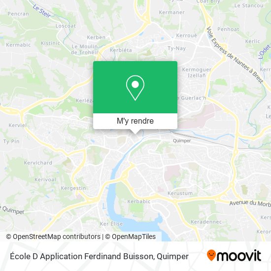 École D Application Ferdinand Buisson plan