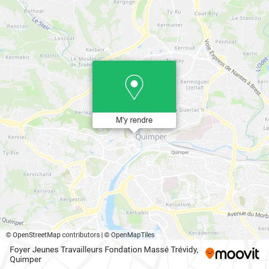 Foyer Jeunes Travailleurs Fondation Massé Trévidy plan