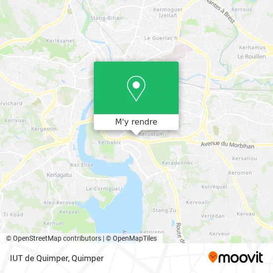 IUT de Quimper plan
