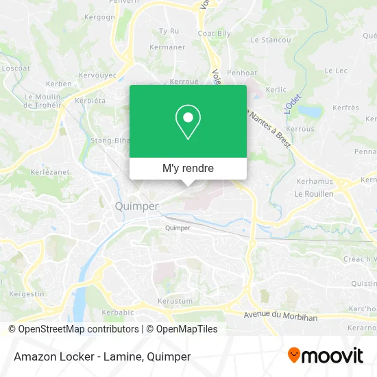 Amazon Locker - Lamine plan