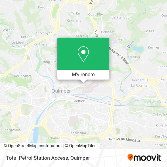 Total Petrol Station Access plan