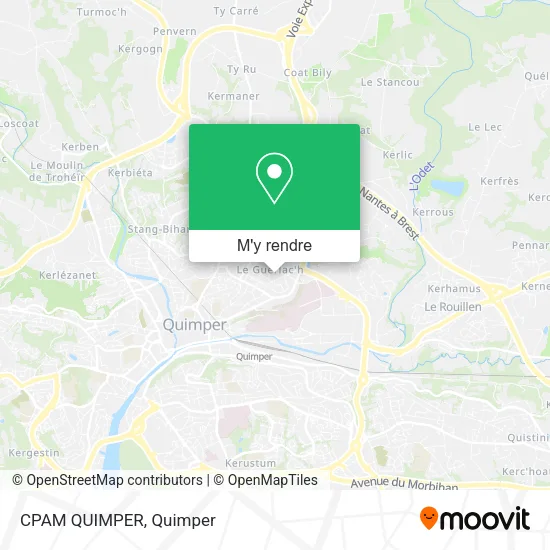 CPAM QUIMPER plan