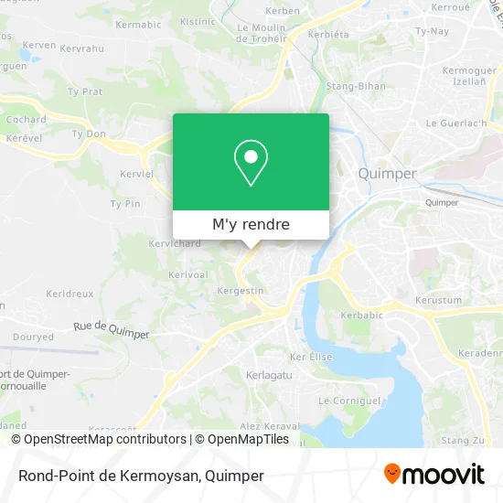 Rond-Point de Kermoysan plan
