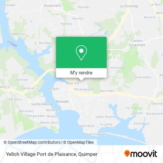 Yelloh Village Port de Plaisance plan