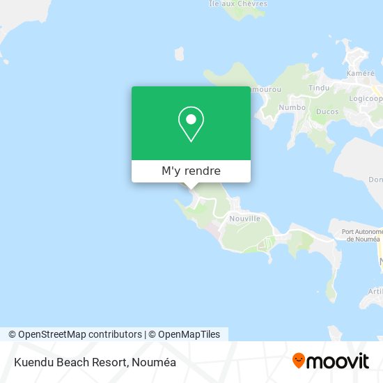 Kuendu Beach Resort plan