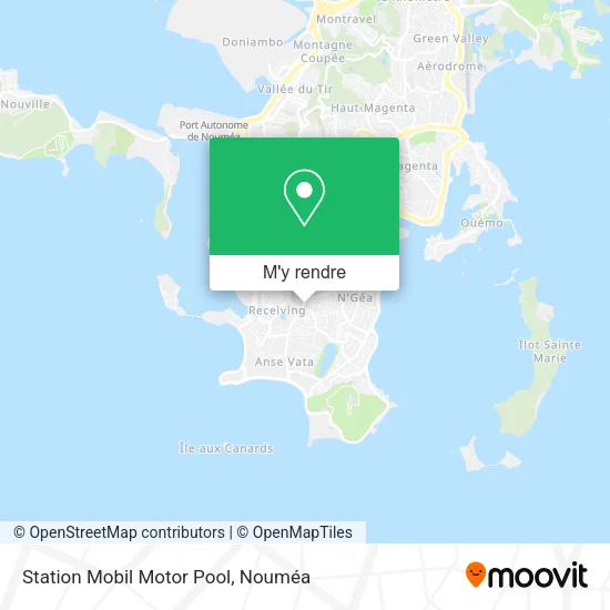 Station Mobil Motor Pool plan