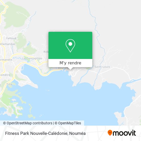 Fitness Park Nouvelle-Calédonie plan