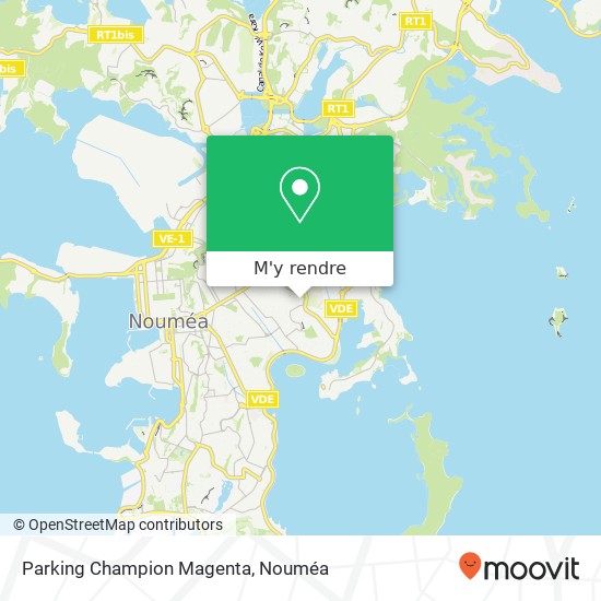 Parking Champion Magenta plan