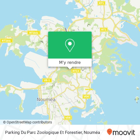 Parking Du Parc Zoologique Et Forestier plan