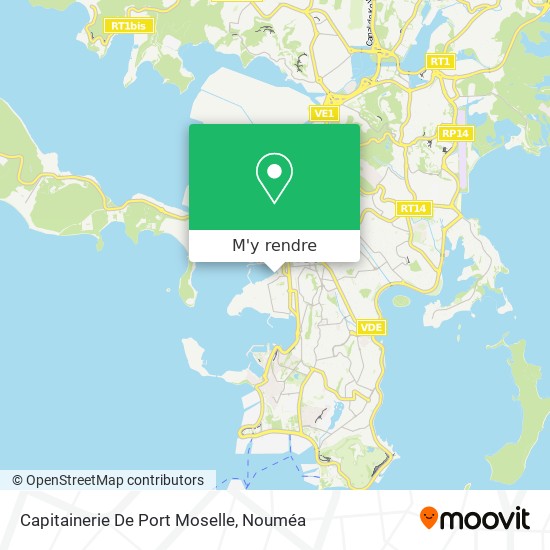 Capitainerie De Port Moselle plan